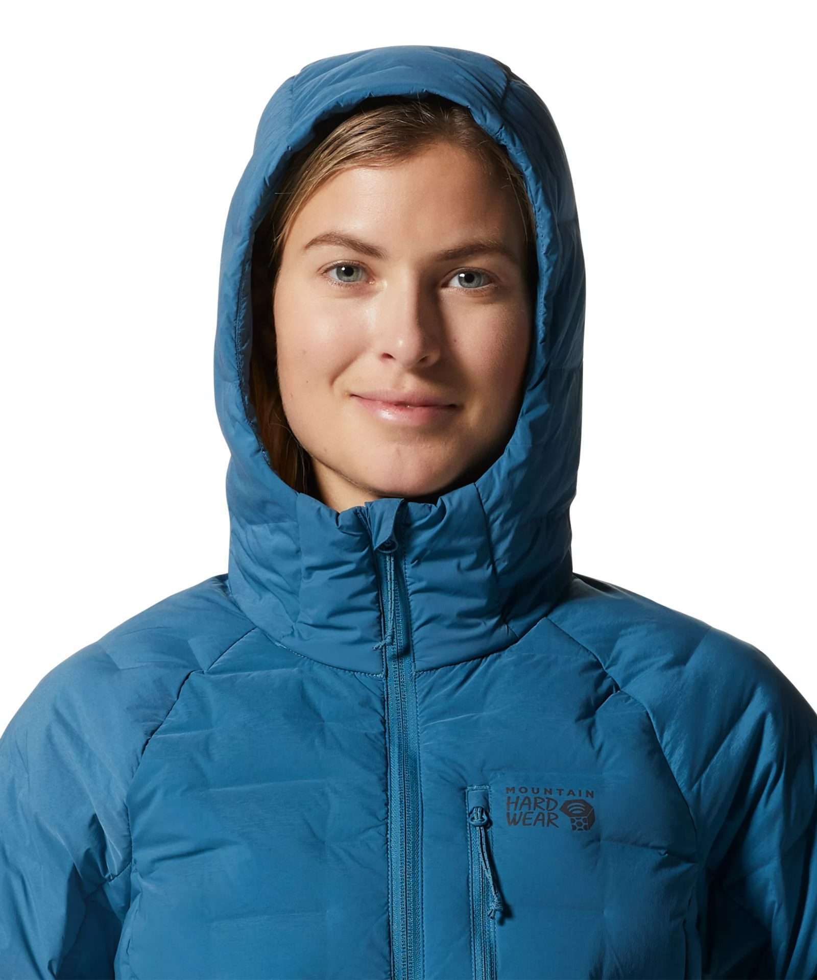 Mountain Hardwear Women's Stretchdown™ Hoody #1943271-442 Caspian