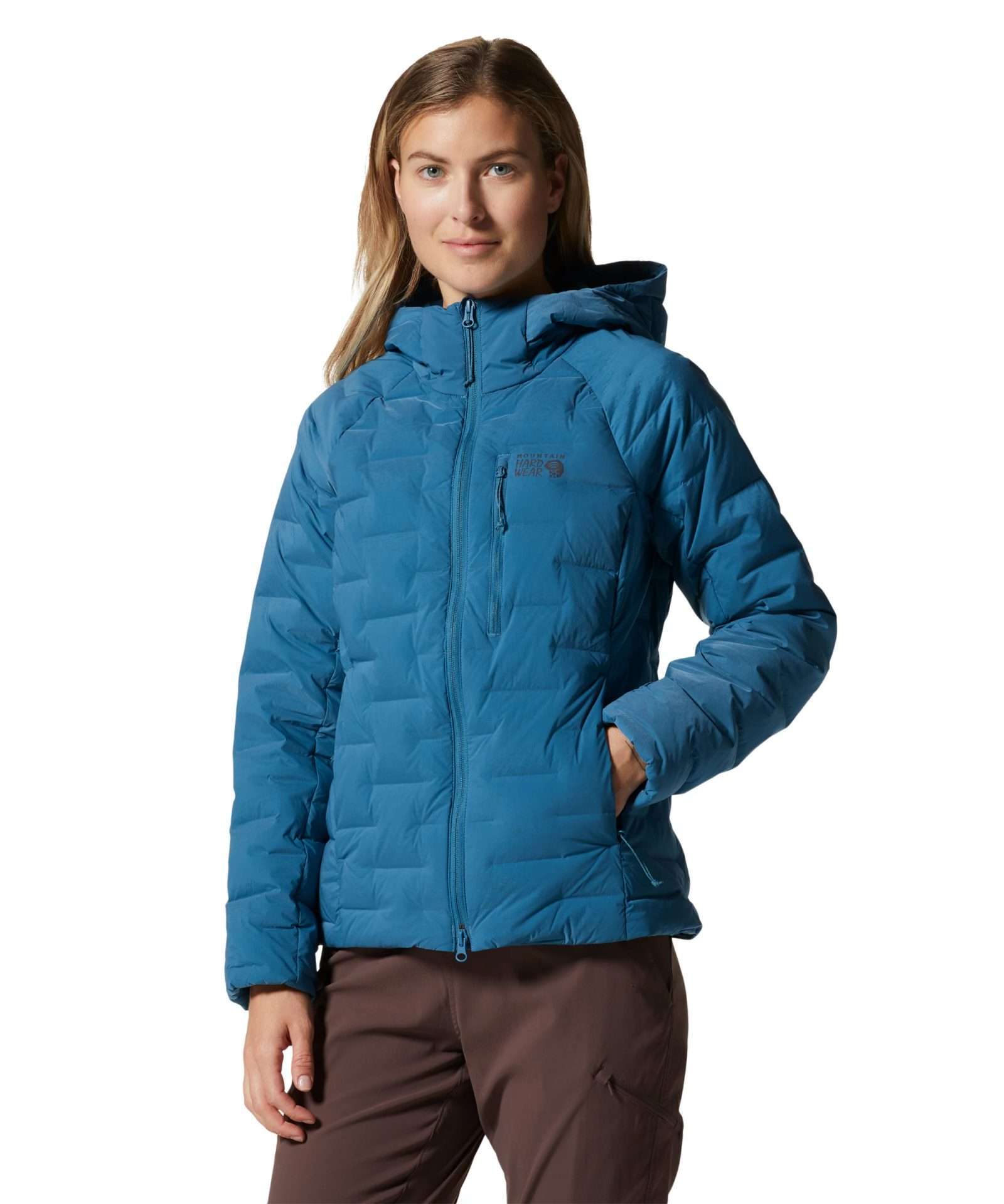 Mountain Hardwear Women's Stretchdown™ Hoody #1943271-442 Caspian