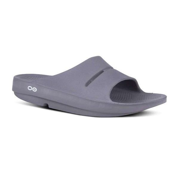 OOFOS Unisex Ooahh Slide Sandal - Slate
