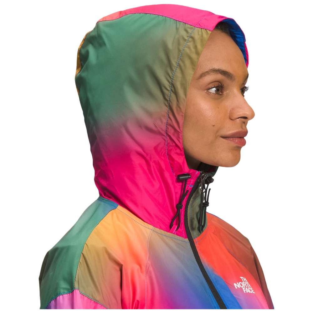 The North Face Women's Hydrenaline Jacket 2000 in Super Sonic Blue Gradient Print