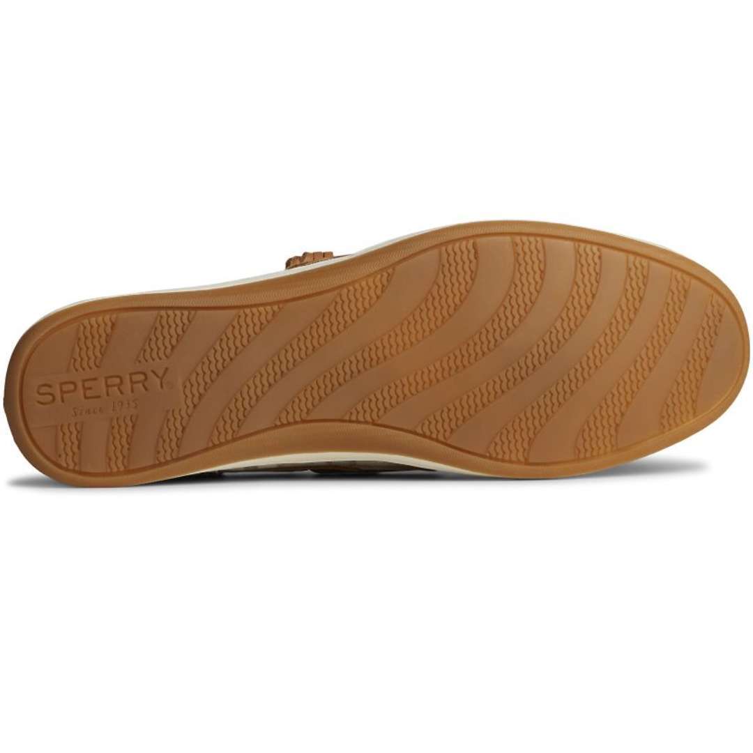 Sperry Women's Songfish Leather Striped Boat Shoe