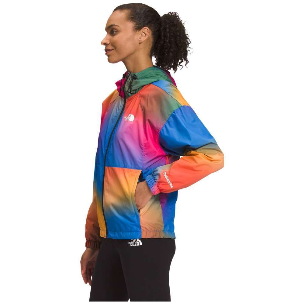 The North Face Women's Hydrenaline Jacket 2000 in Super Sonic Blue Gradient Print