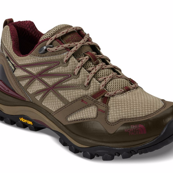 HEDGEHOG FASTPACK GORE-TEX #NF00CDGOTDA DUNE BEIGE/DEEP GARNET RED