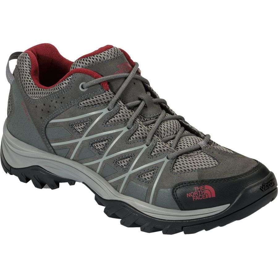 The North Face Men's Storm III Hiking Shoe #NF0A32ZGD6Y Graphite Grey/Biking Red