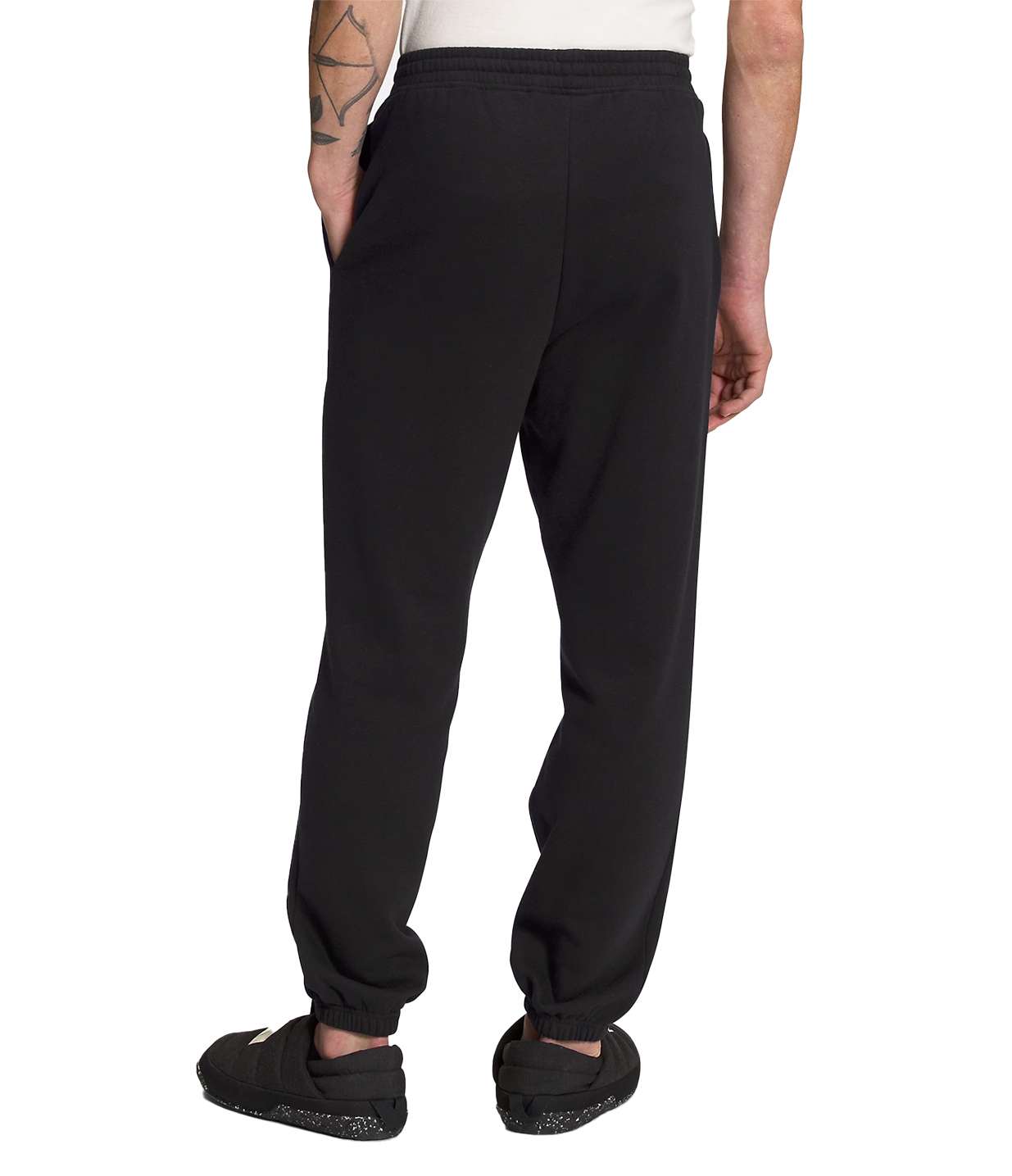 The North Face Men’s Half Dome Sweatpants, NF0A7UODKY4, TNF Black - TNF White