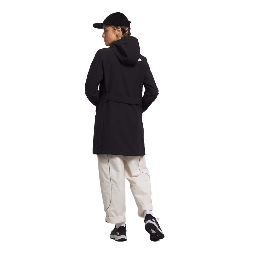 The North Face Women’s Shelbe Raschel Parka, wind-resistant and water-repellent with soft fleece lining for warmth and comfort.