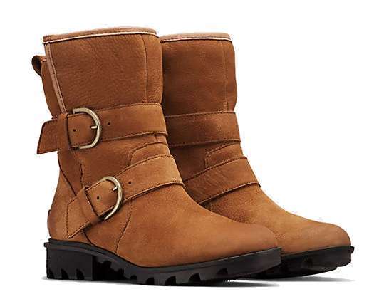 Phoenix Moto Cozy Shearling Boot #NL3411-224 Brown