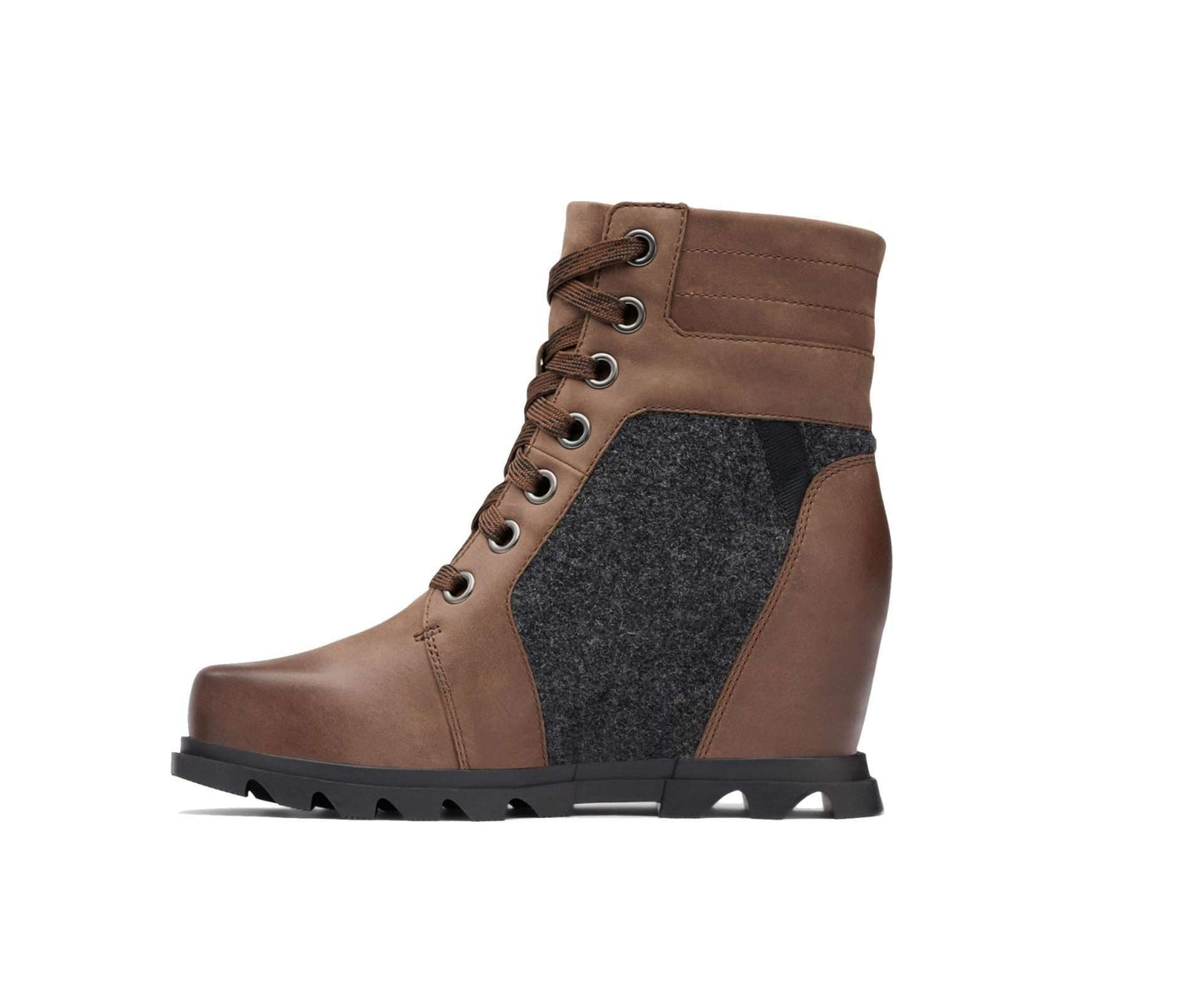 SOREL WOMEN'S JOAN OF ARCTIC™ WEDGE III LEXIE BOOTIE, NL4326-258,  Tobacco Black