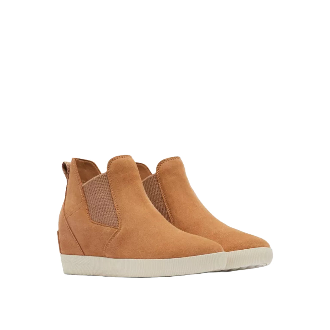Sorel Women's Out N About Slip-On Wedge Boot, combining style and comfort for any occasion.