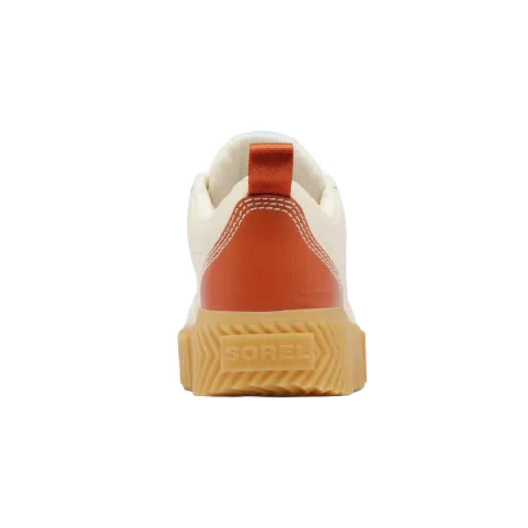 Sorel Ona Ave™ Women's Low Waterproof Sneaker in white, featuring a sleek design and waterproof construction.