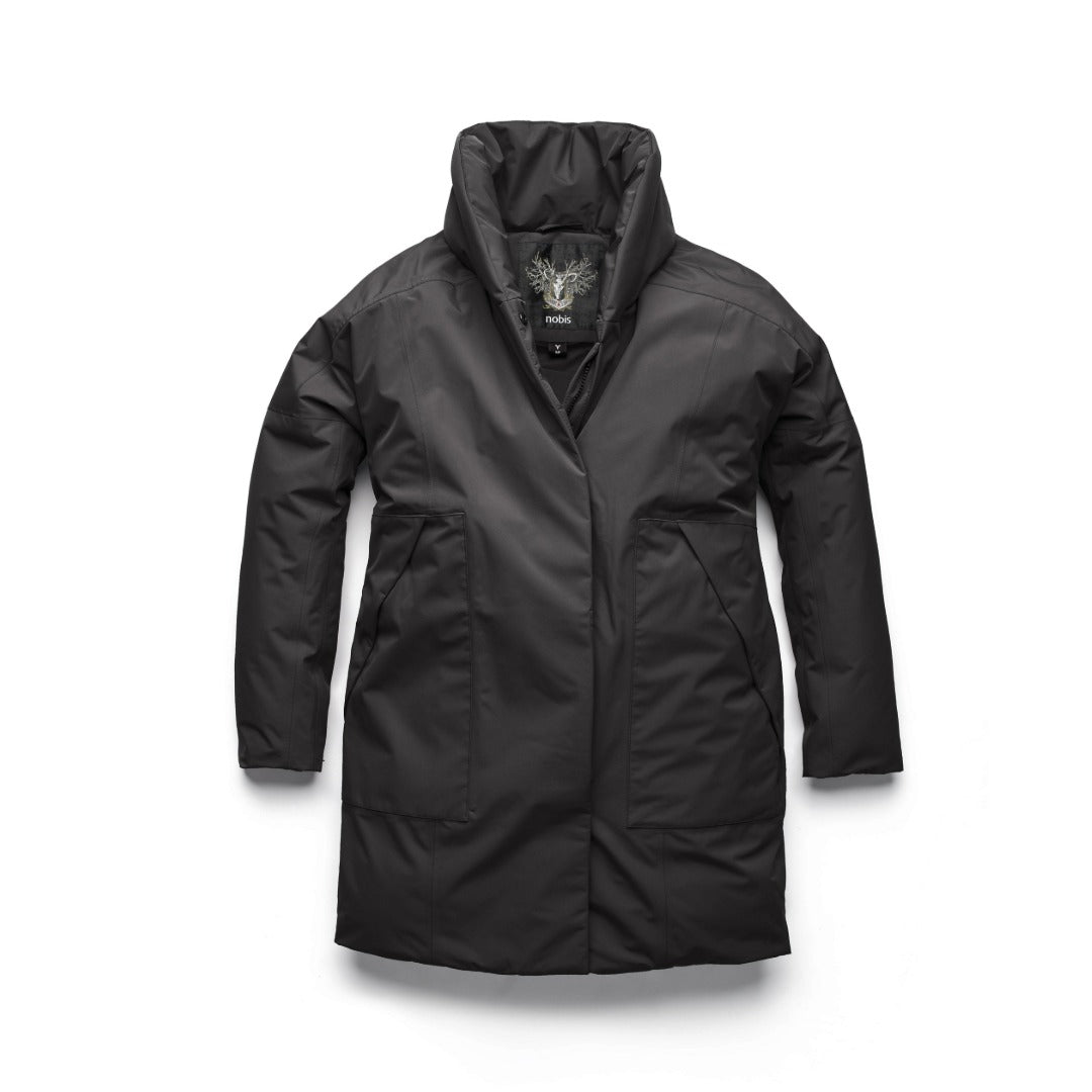 Nobis Alana Women's Cocoon Coat - Black