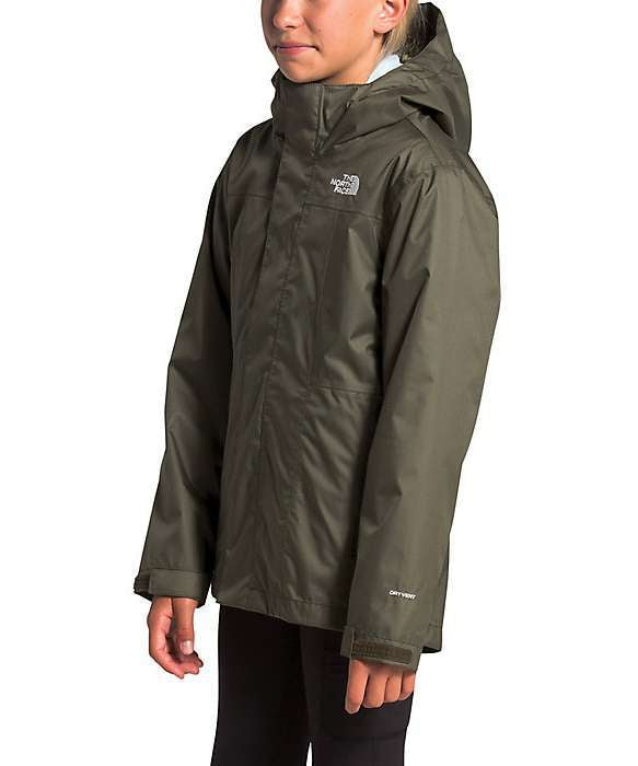 The North Face Girls' Osolita Triclimate Jacket (New Taupe Green)