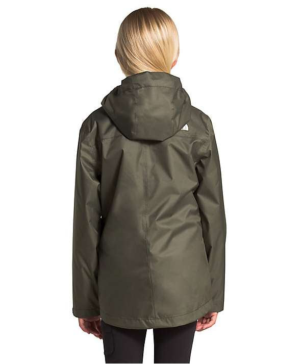 The North Face Girls' Osolita Triclimate Jacket (New Taupe Green)