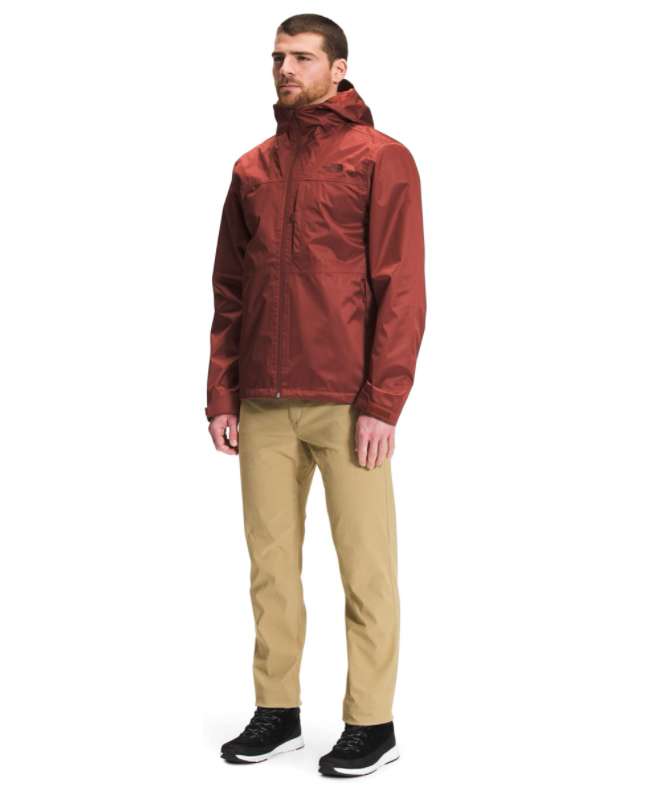 North Face Men's Arrowood Triclimate Hooded Jacket #NF0A3SOB11M Brick House Red-Cardinal Red