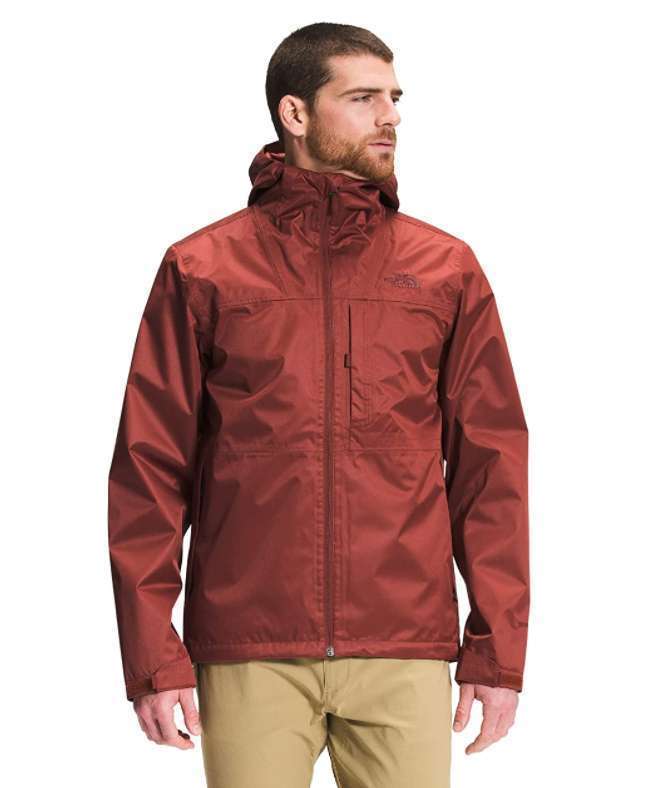North Face Men's Arrowood Triclimate Hooded Jacket #NF0A3SOB11M Brick House Red-Cardinal Red