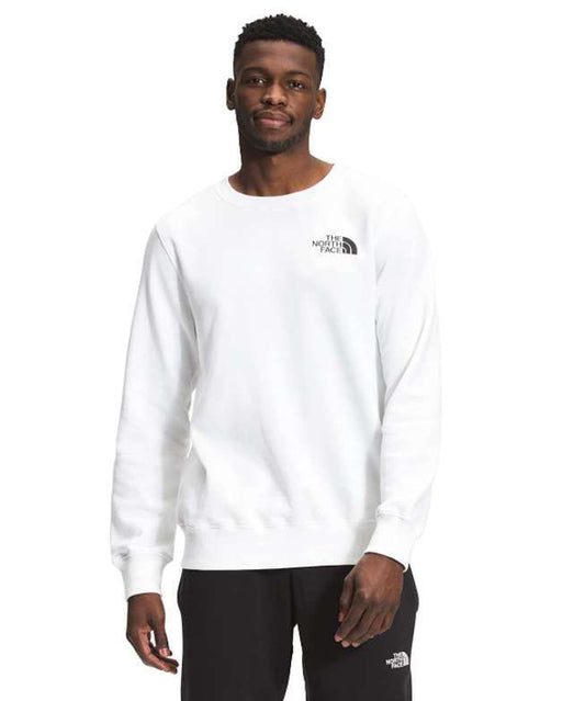 North Face Men's Box NSE Crew Neck Pullover Sweatshirt #NF0A5A6BH7 (Monterey Blue)