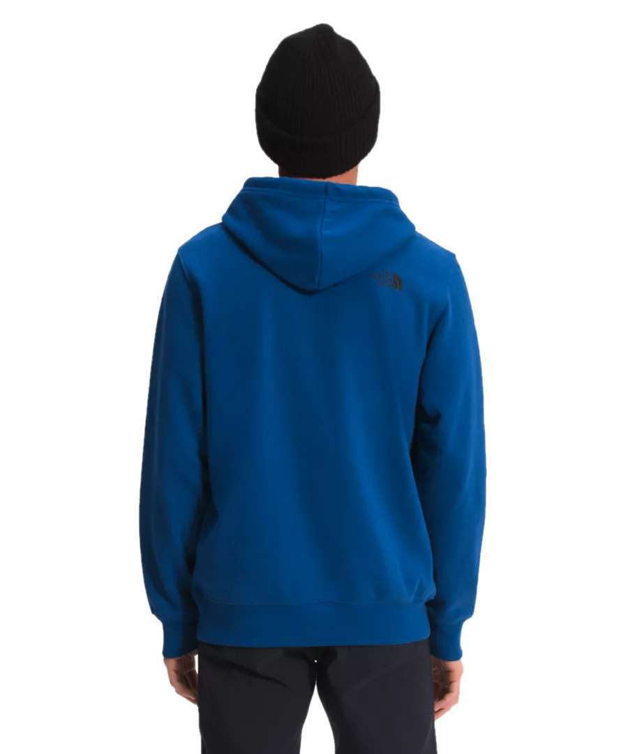 North Face Men’s Fine Hoodie #NF0A55UVEFY (Limoges Blue)