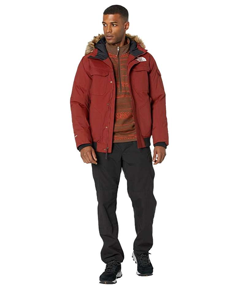 North Face Men's Gotham Jacket III #NF0A33RGCZD Brick House Red Brick House Red