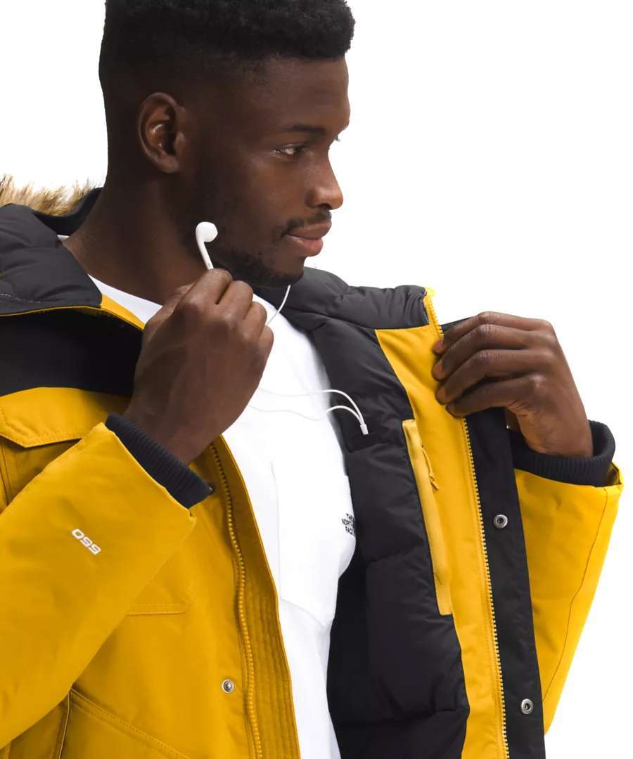 North Face Men's Gotham Jacket III #NF0A33RGH9D Arrowwood Yellow