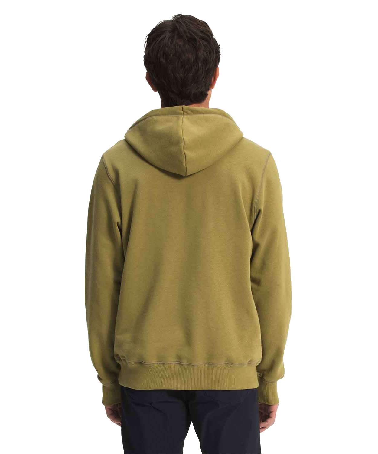 North Face Men's Heritage Patch PO Hoodie #NF0A532BY94 Green Moss