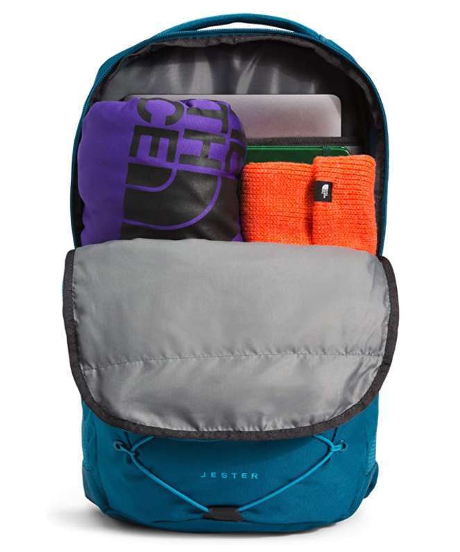The North Face Men's Jester Laptop Backpack (Moroccan Blue/Meridian Blue)