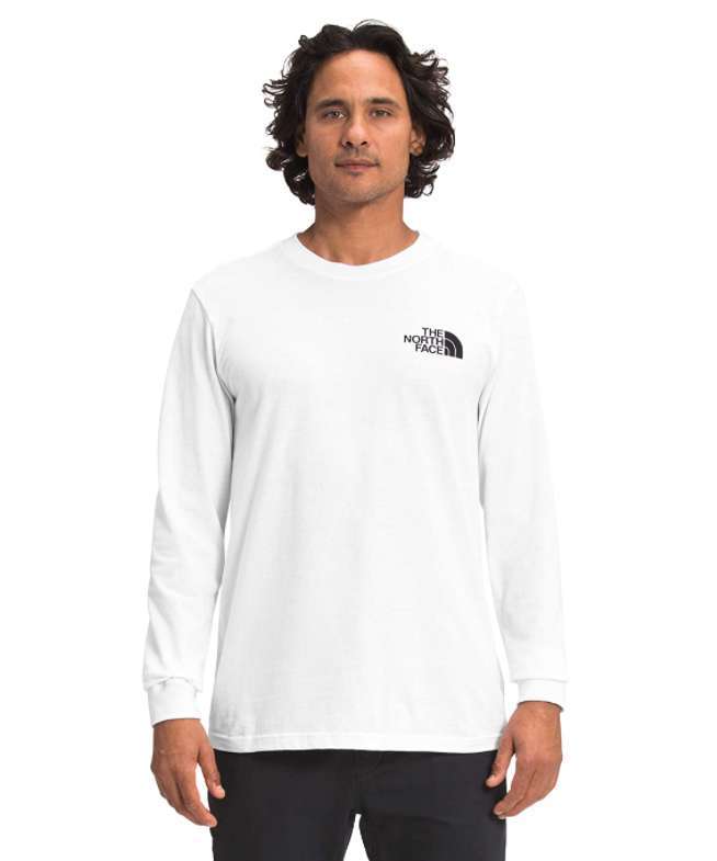 The North Face Mens' Long Sleeve Box NSE Tee