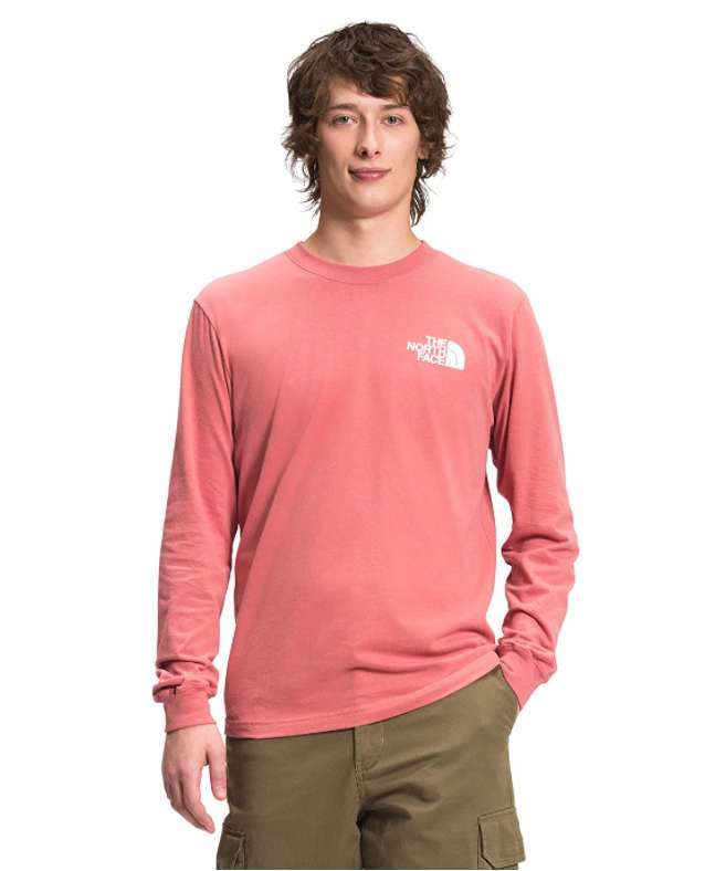The North Face Mens' Long Sleeve Box NSE Tee