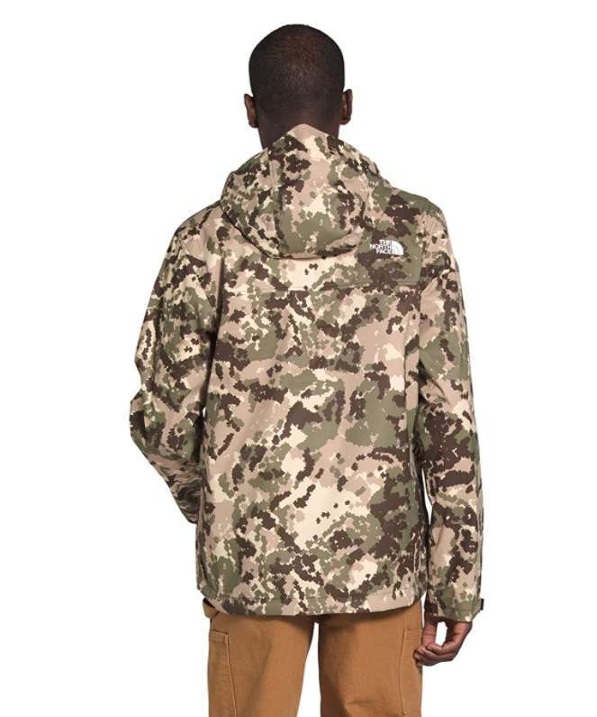 The North Face Men's Millerton Jacket (Burnt Olive Green Digi Topo Print)