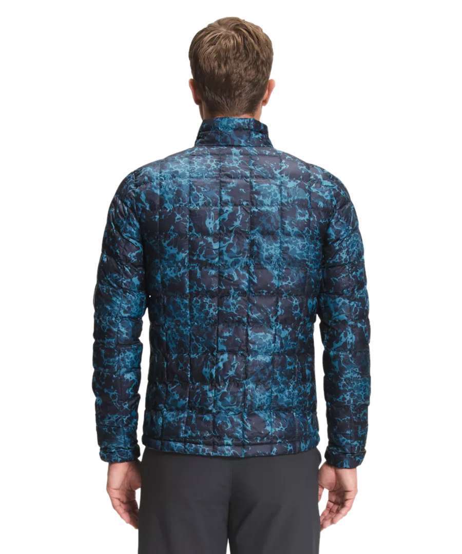The North Face Men’s Printed ThermoBall Eco Jacket (Monterey Blue Enamel Camo Tonal Print)