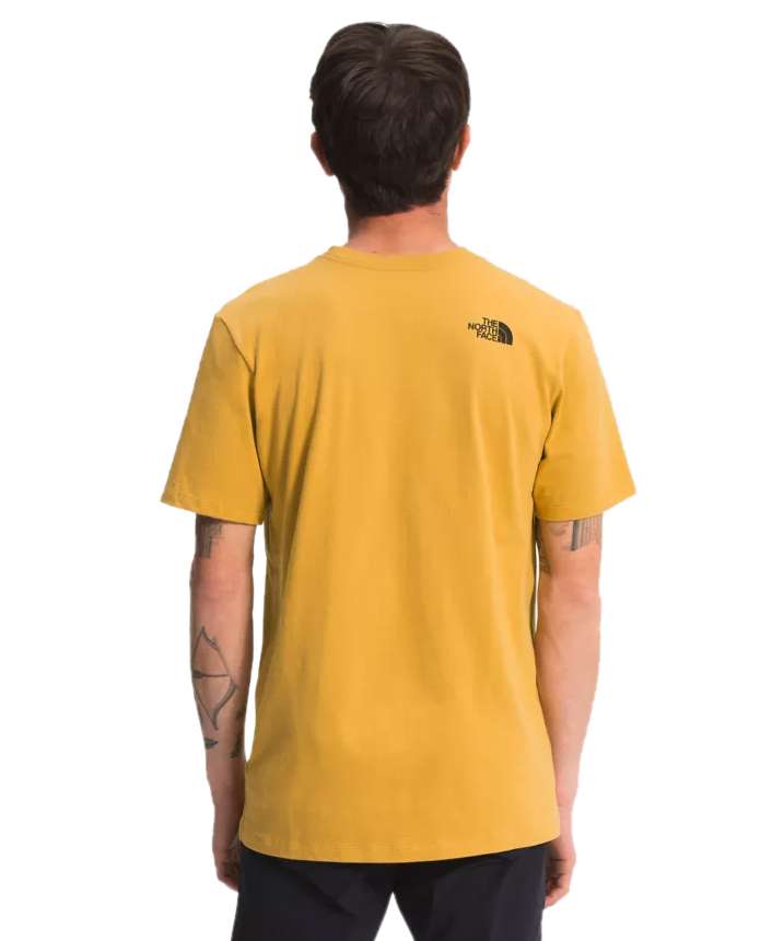 North Face Men's Short Sleeve Fine Tee #NF0A55UXCZ2 (Golden Spice)
