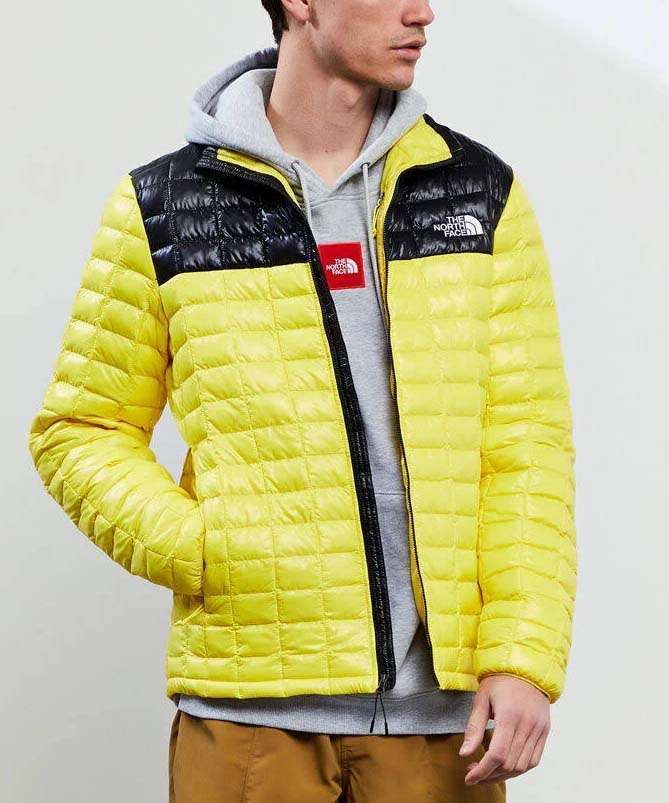 The North Face Men's Thermoball ECO Jacket (TNF Lemon/TNF Black)