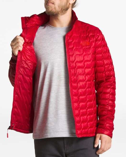The North Face Men's Thermoball Jacket Rage Red