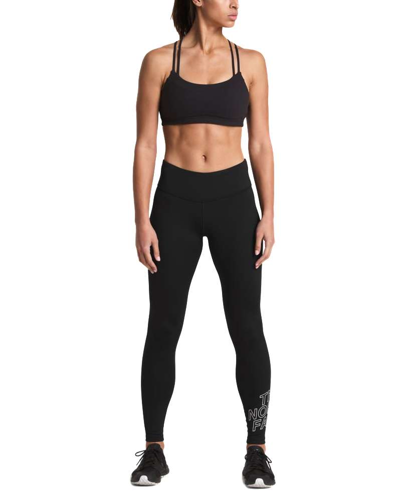 The North Face Women's 24/7 Graphic Mid-Rise Tights TNF Black