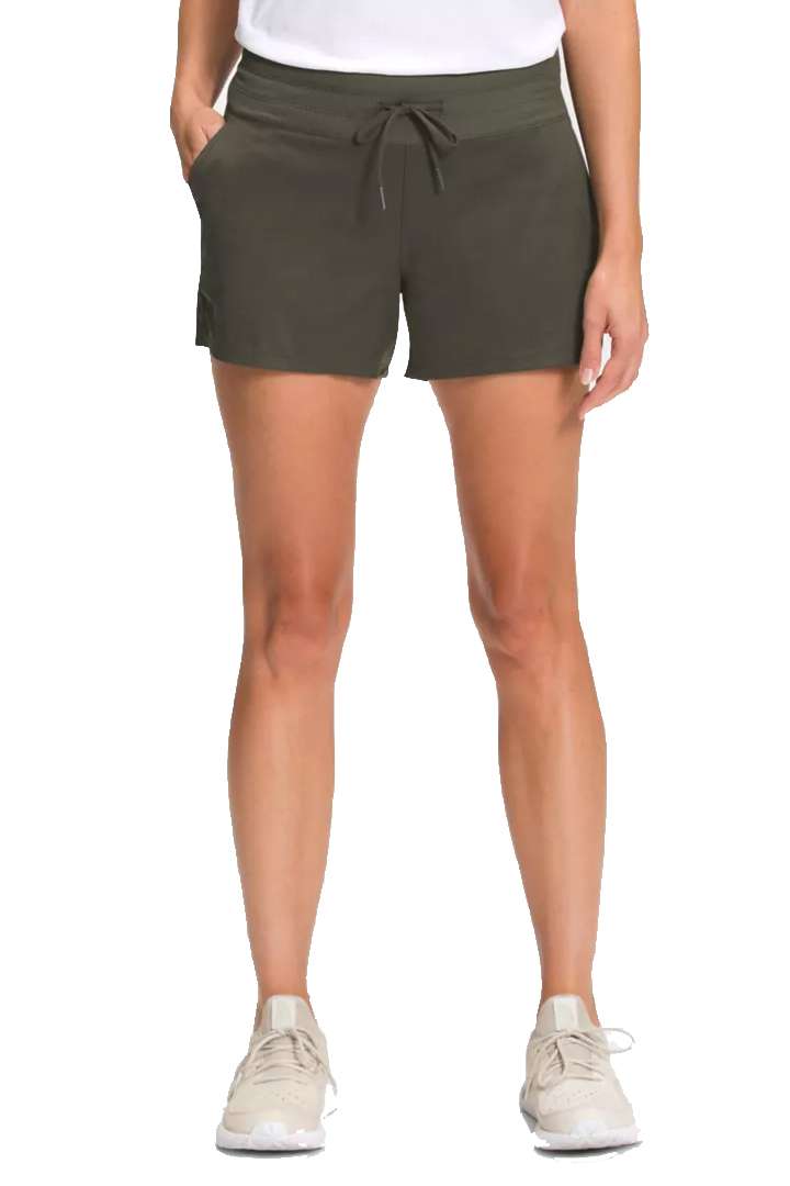 North Face Women's Aphrodite Motion Short #NF0A4AQF21L (New Taupe Green Heather)