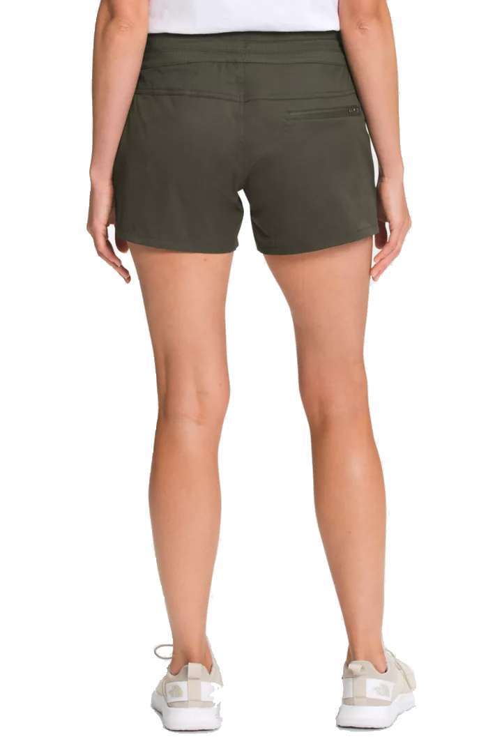 North Face Women's Aphrodite Motion Short #NF0A4AQF21L (New Taupe Green Heather)