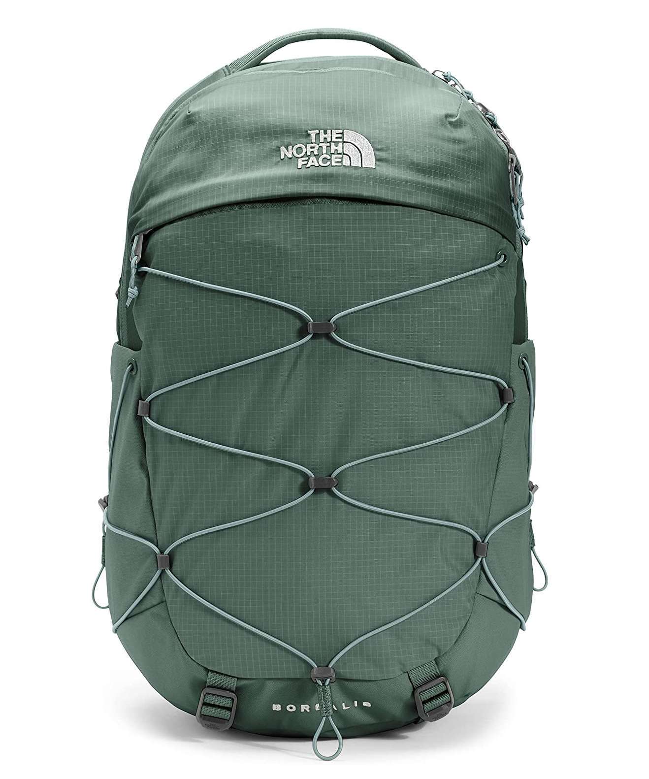 North Face Women's Borealis Backpack #NF0A52SI17N Laurel Wreath Green Silver Blue