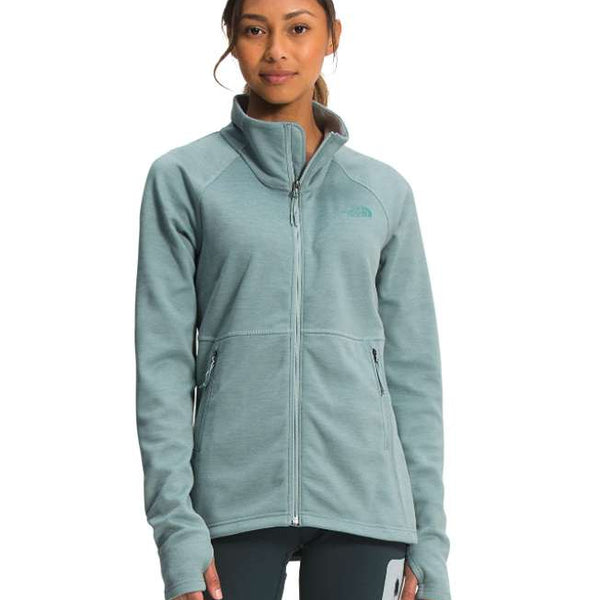 The North Face Women’s Canyonlands Full Zip Sweatshirt (Silver Blue Heather)