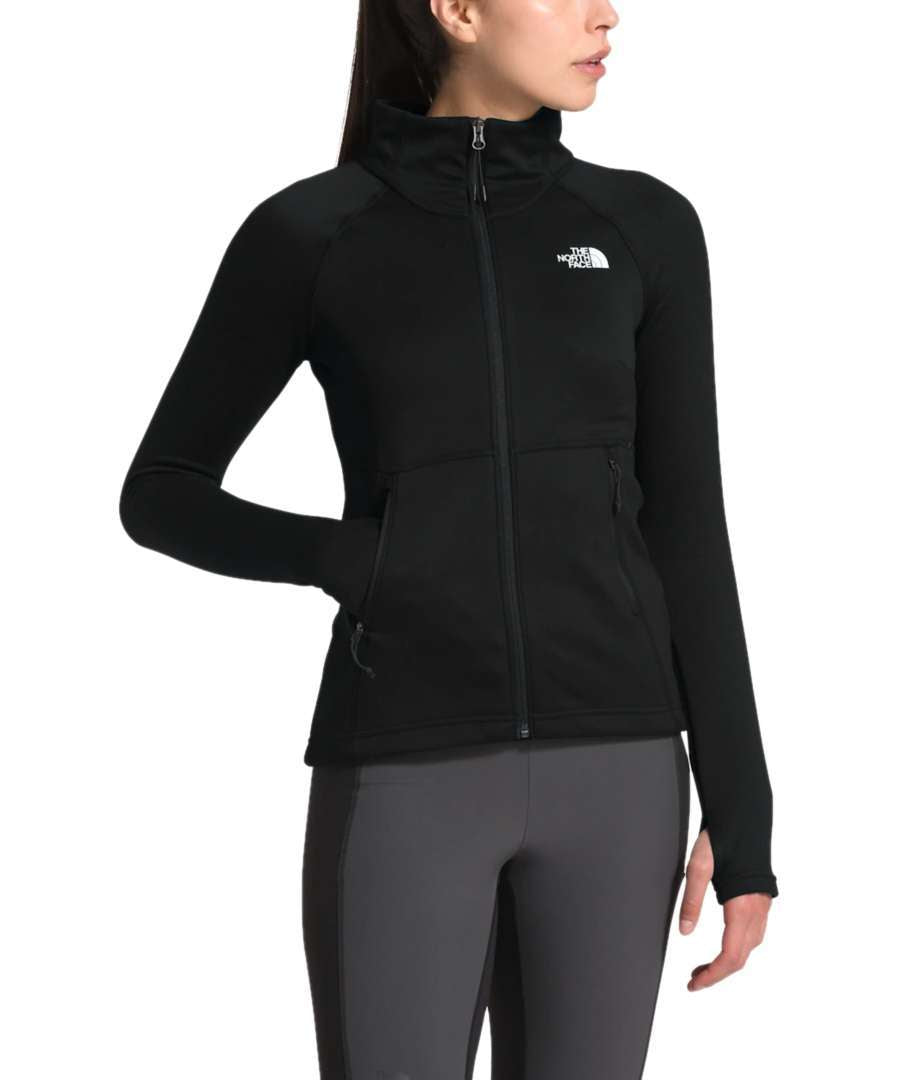 North Face Women’s Canyonlands Full Zip Sweatshirt #NF0A3SRHJK3 TNF Blck