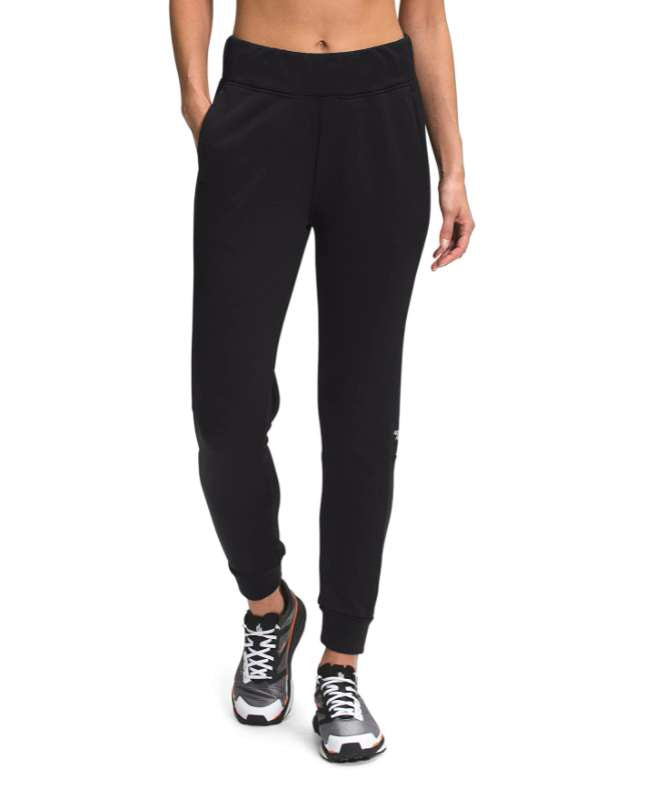 North Face Women's Exploration Fleece Jogger #NF0A5GB9HV2 TNF Black/TNF White Logo