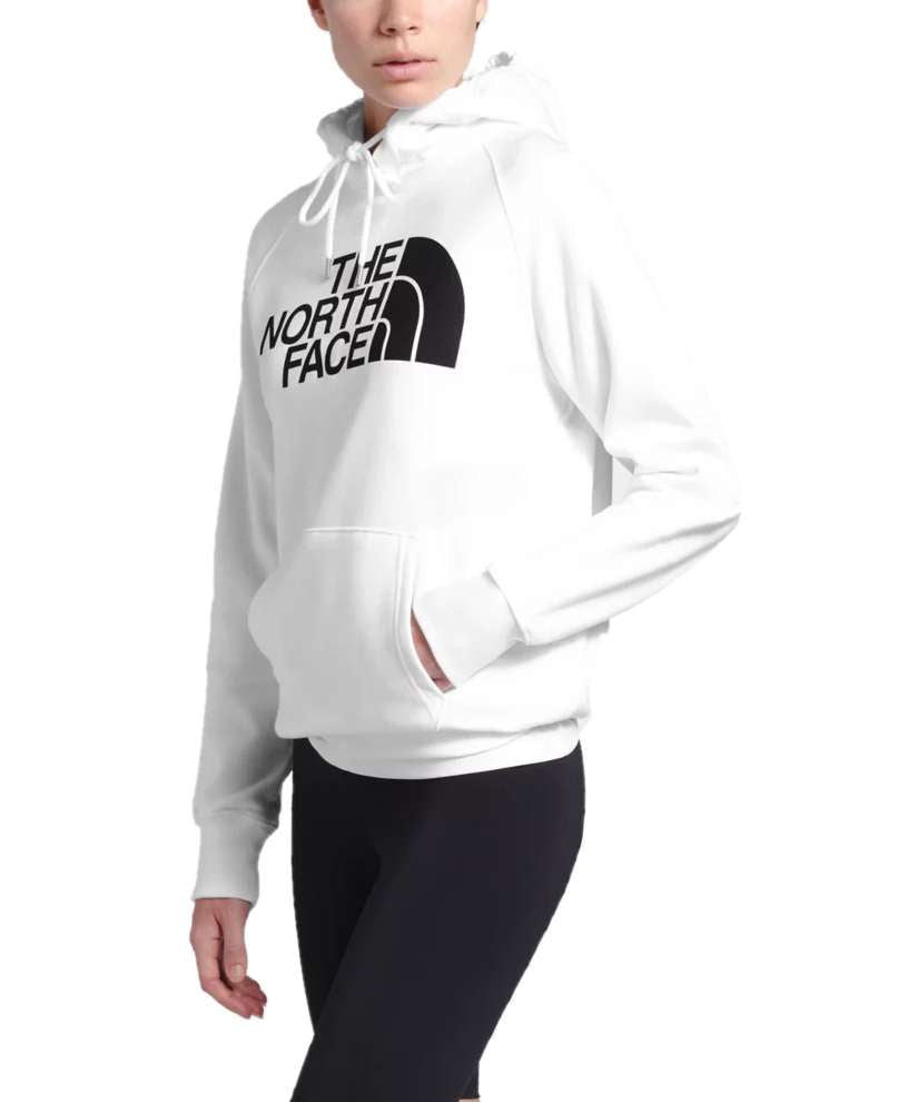 North Face Women's Half Dome Pullover Hoodie #NF0A4M4MFN4 (TNF White)