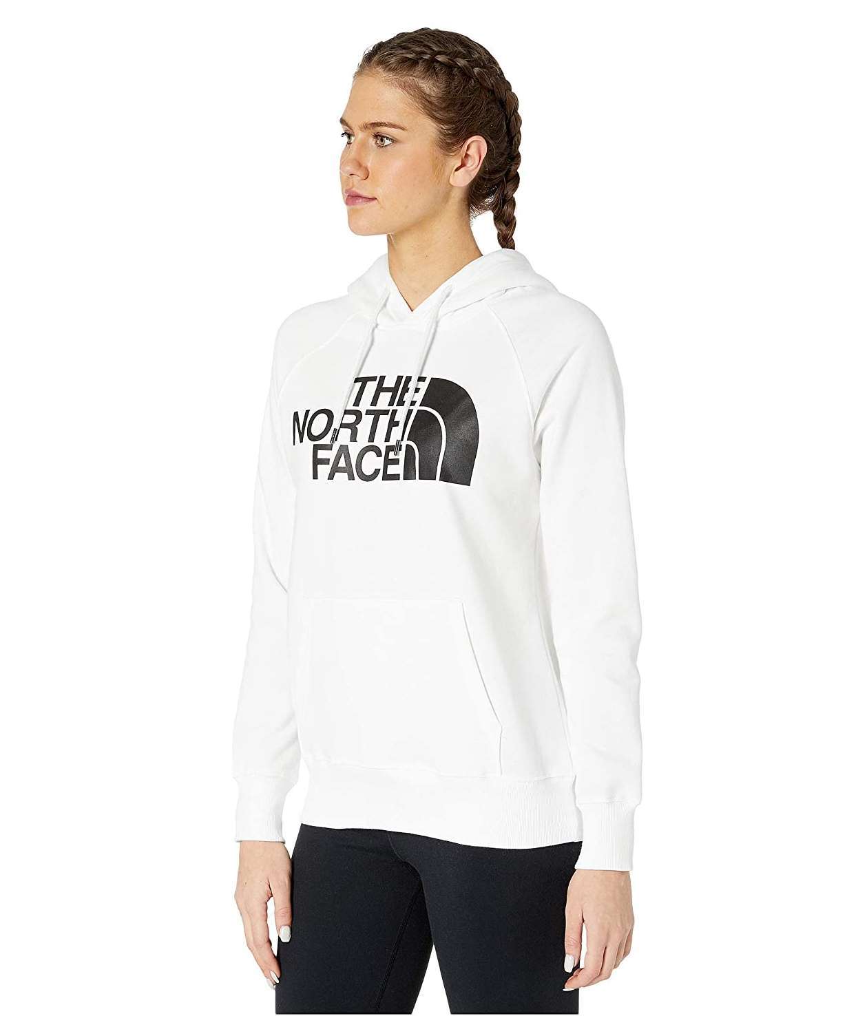 North Face Women's Half Dome Pullover Hoodie #NF0A4M4MFN4 (TNF White)