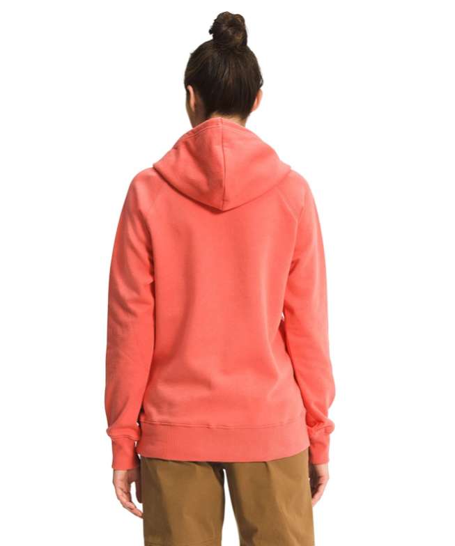 North Face Women's Half Dome Pullover Hoodie #NF0A4M4MV3S (Emberglow Orange)