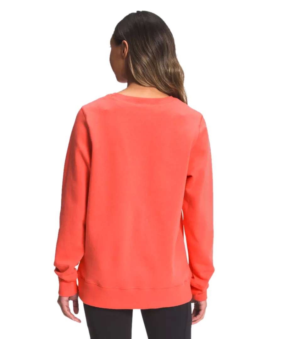 North Face Women’s Heritage Patch Crew #NF0A533RV3S Emberglow Orange