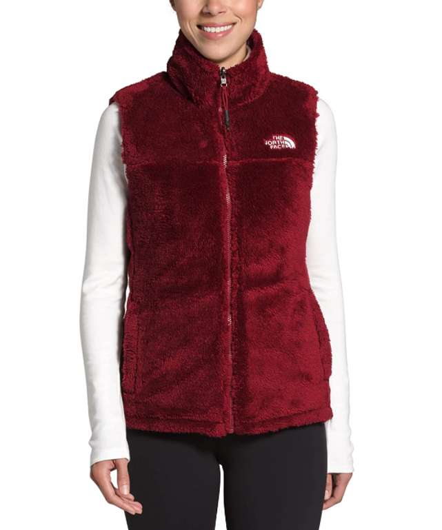 North Face Women’s Mossbud Insulated Reversible Vest #NF0A4R3GR61 Pomegranate
