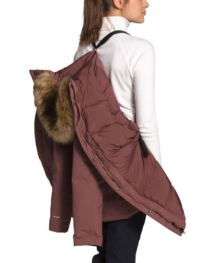 The North Face Women's New Outerboroughs Parka (Marron Purple)