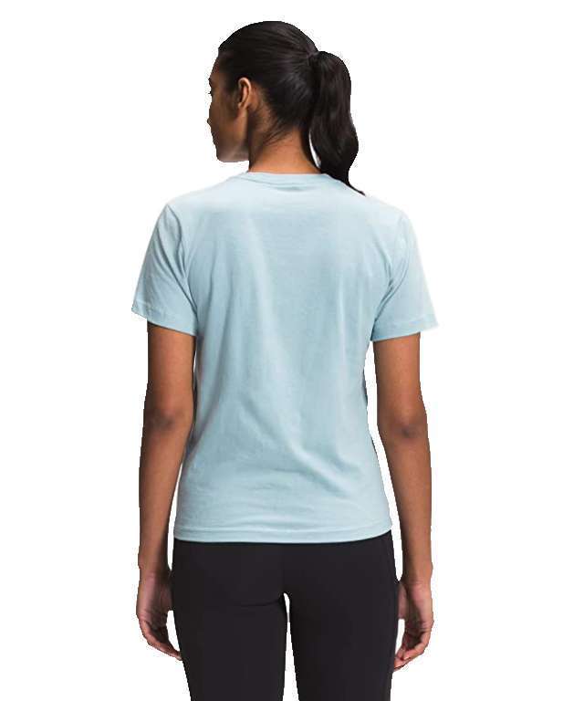 North Face Women's Patches T-Shirt #NF0A5A4BBDT (Tourmaline Blue)