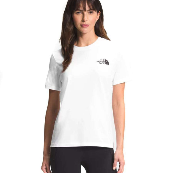 North Face Women’s Short Sleeve BOX NSE Tee #NF0A475ZY9U Sunset Mauve