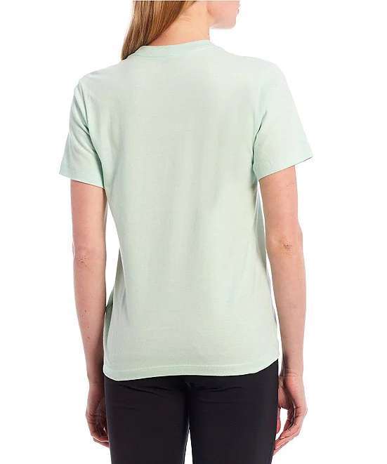 The North Face Women's Short Sleeve Patches T-Shirt (Agave Green)