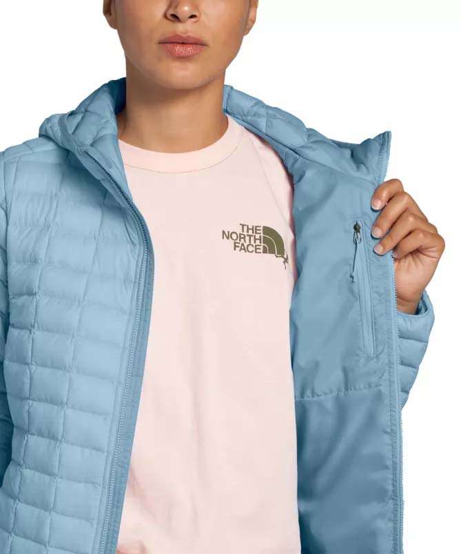 The North Face Women's Thermoball Eco Hoodie (Angel Falls Blue Matte)