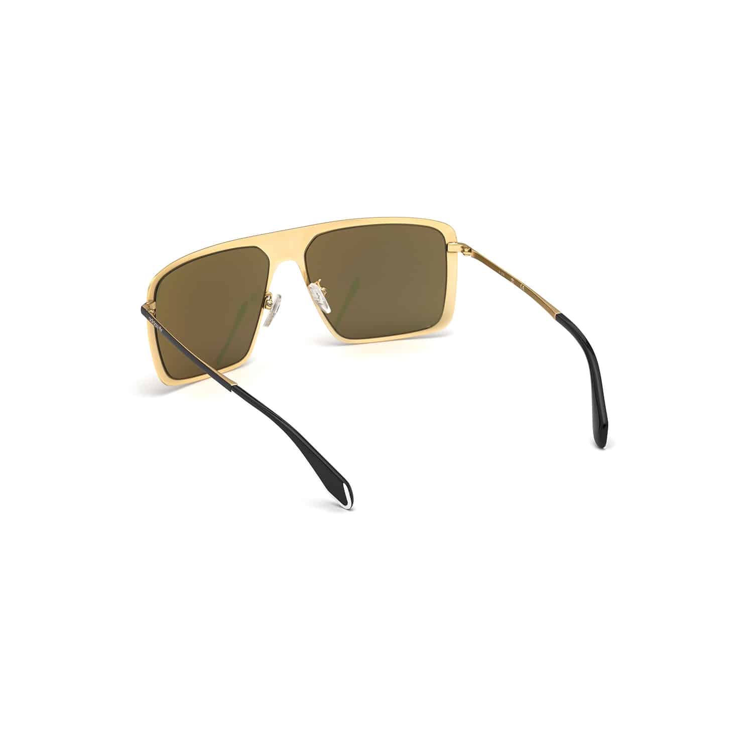 adidas Originals Sunglasses OR0036- Matte Black/Mirrored Green